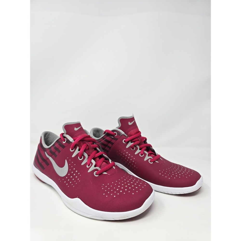 Nike Womens FitSole Lite Athletic Running Shoes Fusia/Dark Pink/Gray Size 6.5